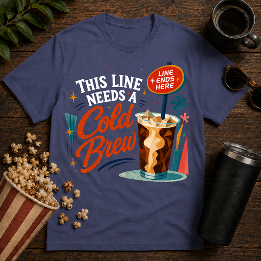 This Line Needs a Cold Brew